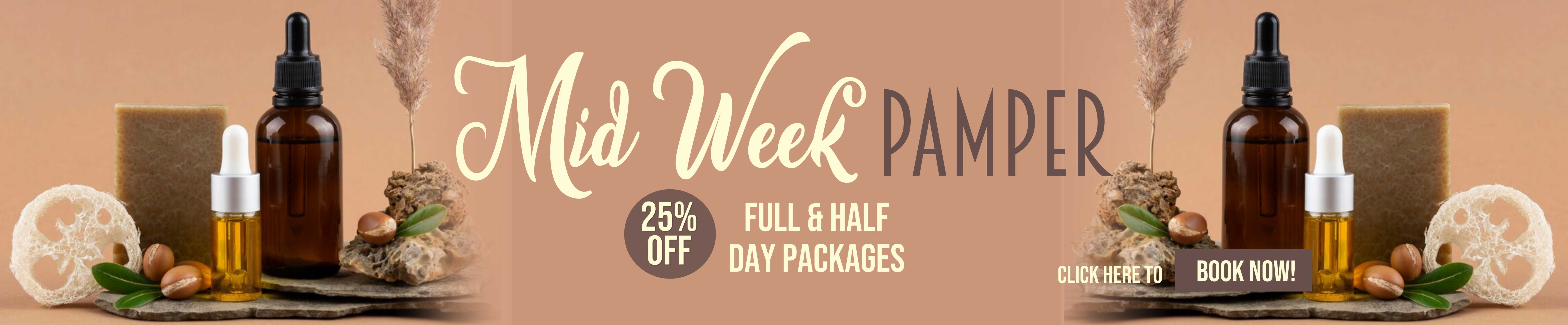 Spa in the Country Midweek Treatment Packages for Spas in Gauteng & Rustenburg